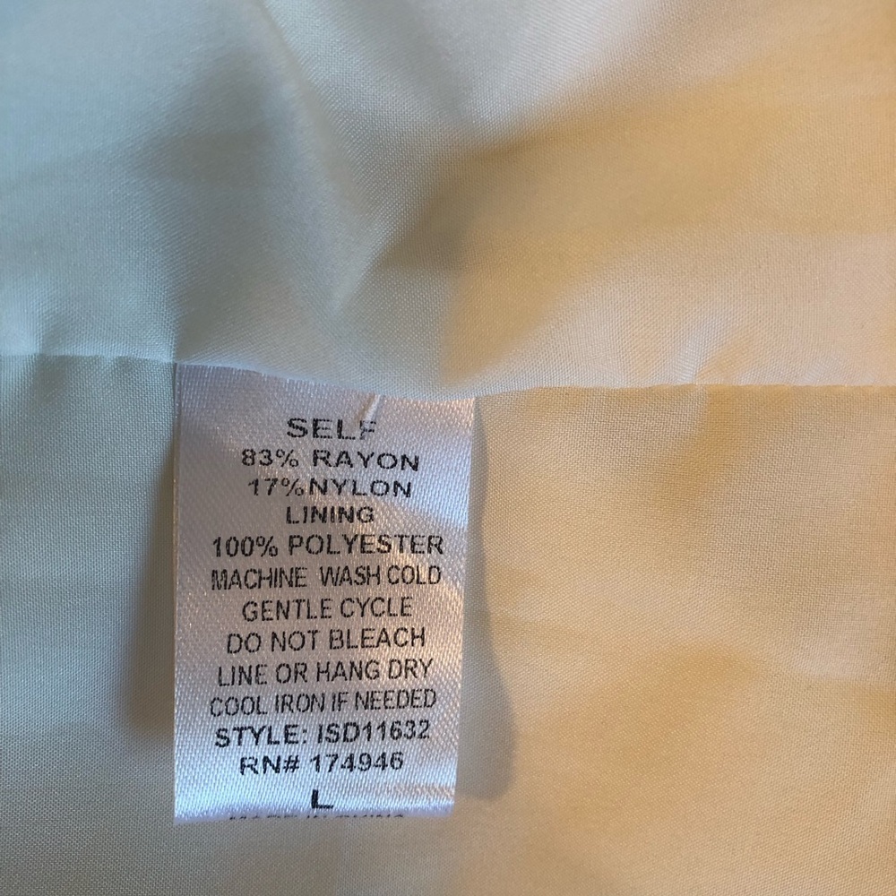 NWT Periwinkle Collection Trunk Bay Blue, White, Black One Shoulder Dress Size L - Picture 2 of 6